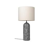GUBI Lampadaire Gravity XL marbre gris/toile. low
