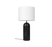 GUBI Lampadaire Gravity XL marbre noir/blanc. low