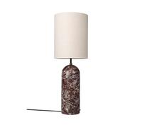GUBI Lampadaire Gravity XL Maroon marble-canvas