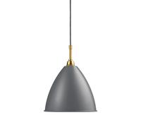 GUBI Lampe à suspension Bestlite BL9M gris-laiton