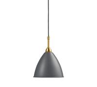 GUBI Lampe à suspension Bestlite BL9S gris-laiton