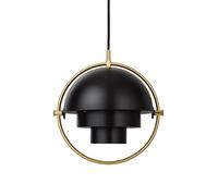 GUBI Lampe à suspension Multi-Lite small Laiton-noir