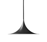 GUBI Lampe à suspension Semi Ø 30 cm Black semi matt