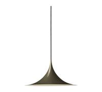 GUBI Lampe à suspension Semi Ø 30 cm Dark cocoa glossy