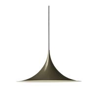 GUBI Lampe à suspension Semi Ø 47 cm Dark cocoa glossy
