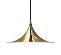 Gubi Lampe à suspension Semi Ø 47 cm Laiton poli
