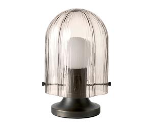 GUBI Lampe de table Seine Ø17.2x26.2 cm Brass-smoke