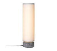 GUBI Lampe de table Unbound Blanc-marbre gris