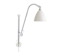 GUBI Lampe murale Bestlite BL5 Blanc mat-chrome
