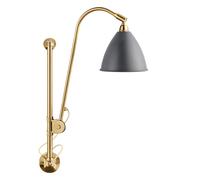 GUBI Lampe murale Bestlite BL5 Gris-laiton