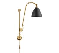 GUBI Lampe murale Bestlite BL5 Noir charbon-laiton