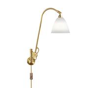 GUBI Lampe murale Bestlite BL6 porcelaine-laiton
