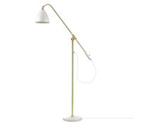 GUBI Lampe sur pied Bestlite BL4 Blanc mat-laiton
