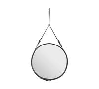 GUBI Miroir Adnet rond black. large