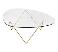 GUBI Pedrera Table Basse Laiton