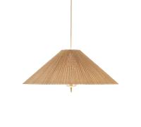 GUBI Plafonnier 1972 Ø60 cm Bambou-laiton