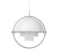 GUBI Plafonnier Multi-Lite chrome-blanc