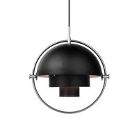GUBI Plafonnier Multi-Lite chrome-noir