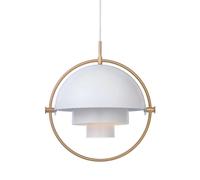 GUBI Plafonnier Multi-Lite laiton-blanc