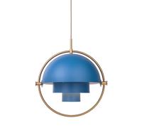 GUBI Plafonnier Multi-Lite laiton-bleu