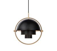GUBI Plafonnier Multi-Lite laiton-noir
