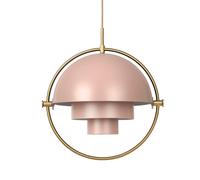 GUBI Plafonnier Multi-Lite laiton-rose