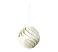 GUBI Suspension Turbo brillant Ø36 cm Blanc d'albâtre