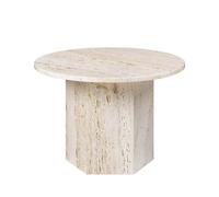 GUBI Table basse Epic White. Ø60