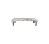 GUBI Doric table basse Gris orage marbre. 140x80 cm