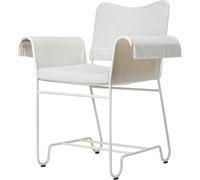Gubi Tropique Chaise de Salle à Manger à Franges Blanc/Leslie 06