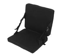 Gucagle Coussin de chaise pliante d'extérieur, chaise de sol réglable et portable avec poignée de poche zippée pour le camping, les voyages, le stade, fabriqué en tissu Oxford 600D,
