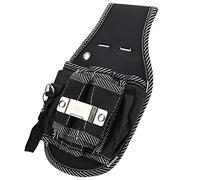Gucagle Electrical Tool Bag Waist Pack Durable 9 in 1 Multi Function Drill Holder Holster Pouch for Electricians Handymen Contractors Polyester Black 86g