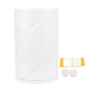 Gucagle Étagère de Rangement d'angle de Salle de Bain, Organisateur Rotatif à 2 Niveaux en PP Premium pour comptoir, Gain de Place, Armoire de Rangement de cosmétiques (Blanche)