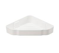 Gucagle Étagère de Rangement d'angle en Plastique, Organisateur de Douche Multifonctionnel de Grande capacité pour Salle de Bain, Montage Mural, Installation sans perçage, Durable,