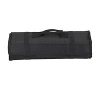 Gucagle Sac à couteaux de chef à 20 emplacements, porte-couteaux portables multifonctionnels, protecteurs, sac de rangement en rouleau pour la cuisine à domicile, voyage, Camping (Noire)
