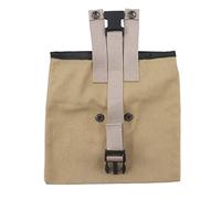 Gucagle Sac de Recherche de Nourriture en Plein air, Tissu Oxford léger et Durable, Pochette Suspendue à la Taille pour la Chasse aux Champignons, Outils de Jardinage 21.5x21cm (Kaki)
