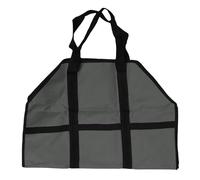 Gucagle Sac de Transport de Bois de Chauffage, Grand Porte-bûches en Tissu Oxford Robuste et Portable avec poignées pour Chauffage Domestique, Barbecue de Camping, matériau 600D 25,4 x (D)