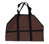 Gucagle Sac de Transport de Bois de Chauffage, Grand Porte-bûches en Tissu Oxford Robuste et Portable avec poignées pour Chauffage Domestique, Barbecue de Camping, matériau 600D 25,4 x (Une)