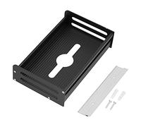 Gucagle Support de Papier Toilette en Aluminium pour Salle de Bain, Support de Rangement Mural, Distributeur de mouchoirs pour Salle de Bain, hôtel, Famille d'accueil, Noir 22 x 13 x 5 cm