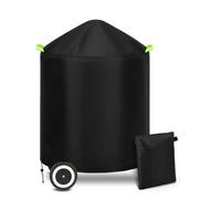 Gucass Housse de Protection pour Barbecue Weber 57 cm, 420D Oxford Housse Barbecue Exterieur Ø71x68cm, Imperméable Bache Barbecue Ronde, Couverture de Grill Anti-UV/Vent/Poussière/l'Humidité