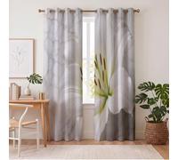 GUCSMN Rideau Occultant Fleurs Réalistes pour Chambre