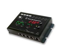 Gude 2111-1 Signal Expert netc EUROCONTROL 4 Sorties Relais, 12 Passive entrées TCP/IP, Noir
