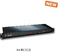 GUDE 8021-1 - Unité de distribution d'alimentation (PDU), 2x capteur, 4x CEI C