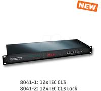 GUDE 8041-2 - Unité de distribution d'alimentation (PDU), 2x capteur, 12x CEI