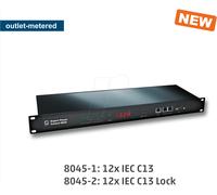 GUDE 8045-1 - Unité de distribution d'alimentation (PDU), 12 x CEI C13