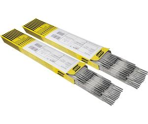 Güde 16990 Lot de 190 électrodes à gaine fine ESAB 2,0 300 mm pour toutes les positions de soudure Gris