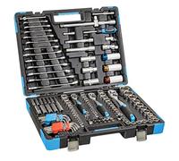 Güde 39003 GWZK 157 Mallette à outils 157 pièces en acier chrome-vanadium dans un coffret pratique