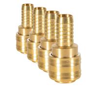 Güde 41013 Douille 13 mm Raccord rapide Pneumatique Air Comprimé Laiton (Lot de 4)