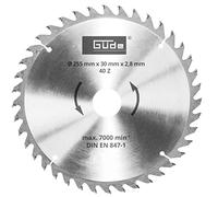 GÜDE Lame de scie carbure - 255 x 30 mm pour scie G55258- G55173- G55269 55264