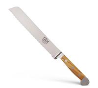 Güde Alpha Couteau à pain 21 cm olive, Bois D'olivier